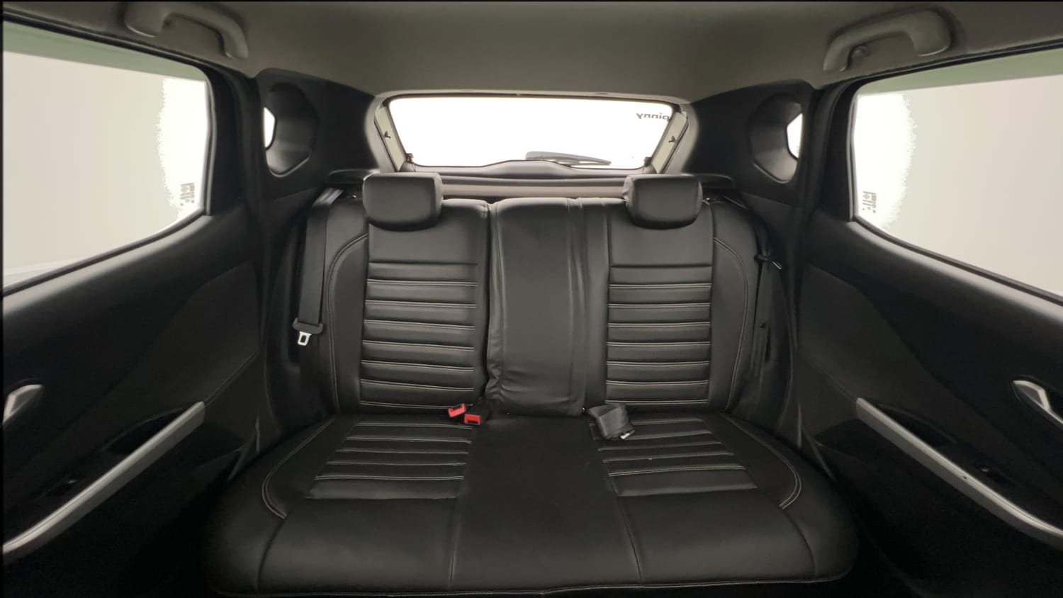 Used 2021 Nissan Magnite XV Premium Turbo CVT (O) Dual Tone Petrol Automatic interior REAR SEAT CONDITION VIEW