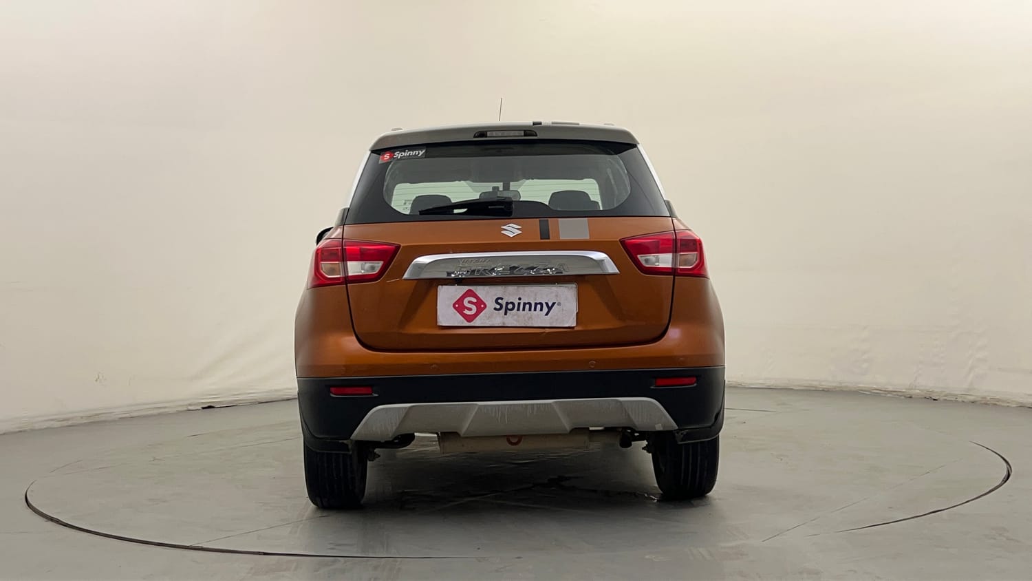 Used 2018 maruti-suzuki Vitara Brezza ZDi Plus Dual Tone AGS Diesel Automatic exterior BACK VIEW