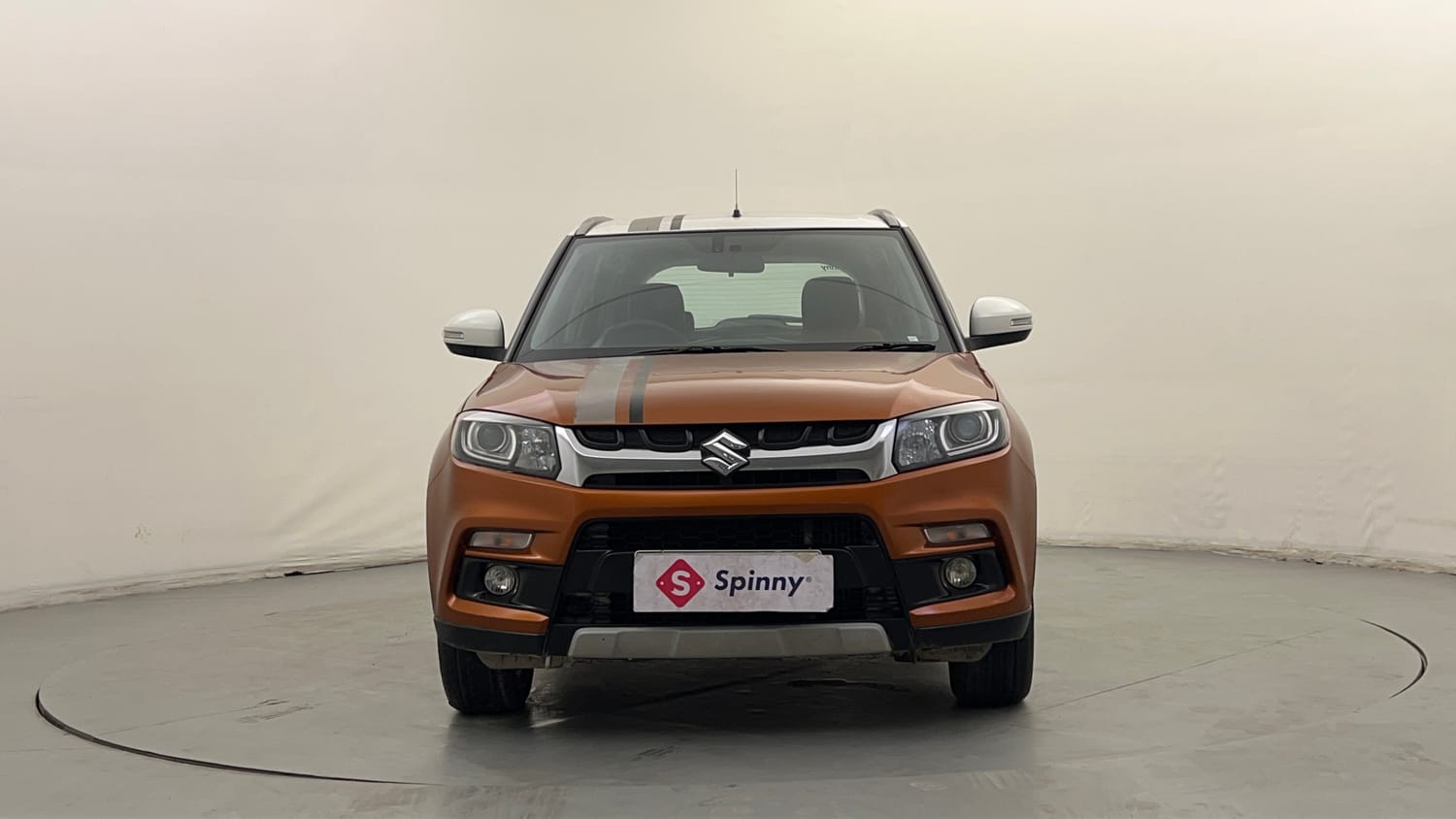Used 2018 maruti-suzuki Vitara Brezza ZDi Plus Dual Tone AGS Diesel Automatic exterior FRONT VIEW