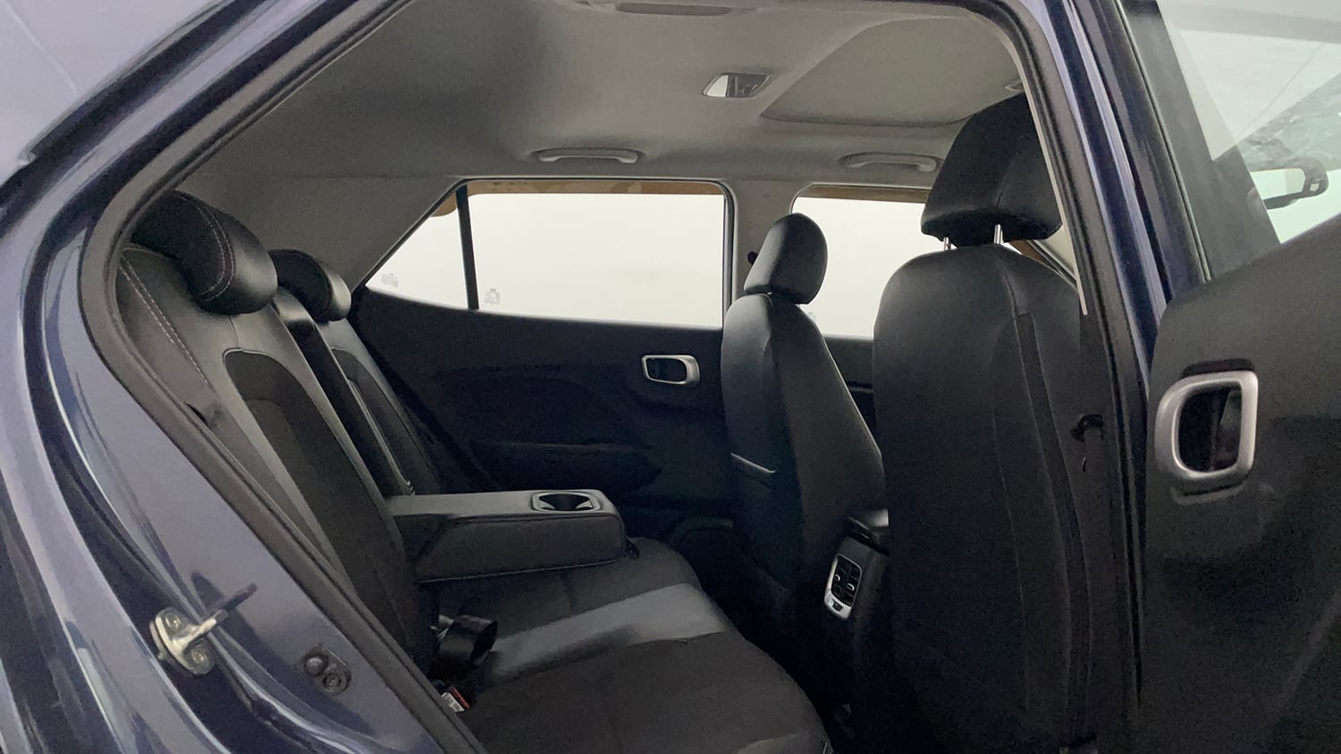 Used 2022 Hyundai Venue SX (O) 1.0 Turbo iMT Petrol Manual interior RIGHT SIDE REAR DOOR CABIN VIEW