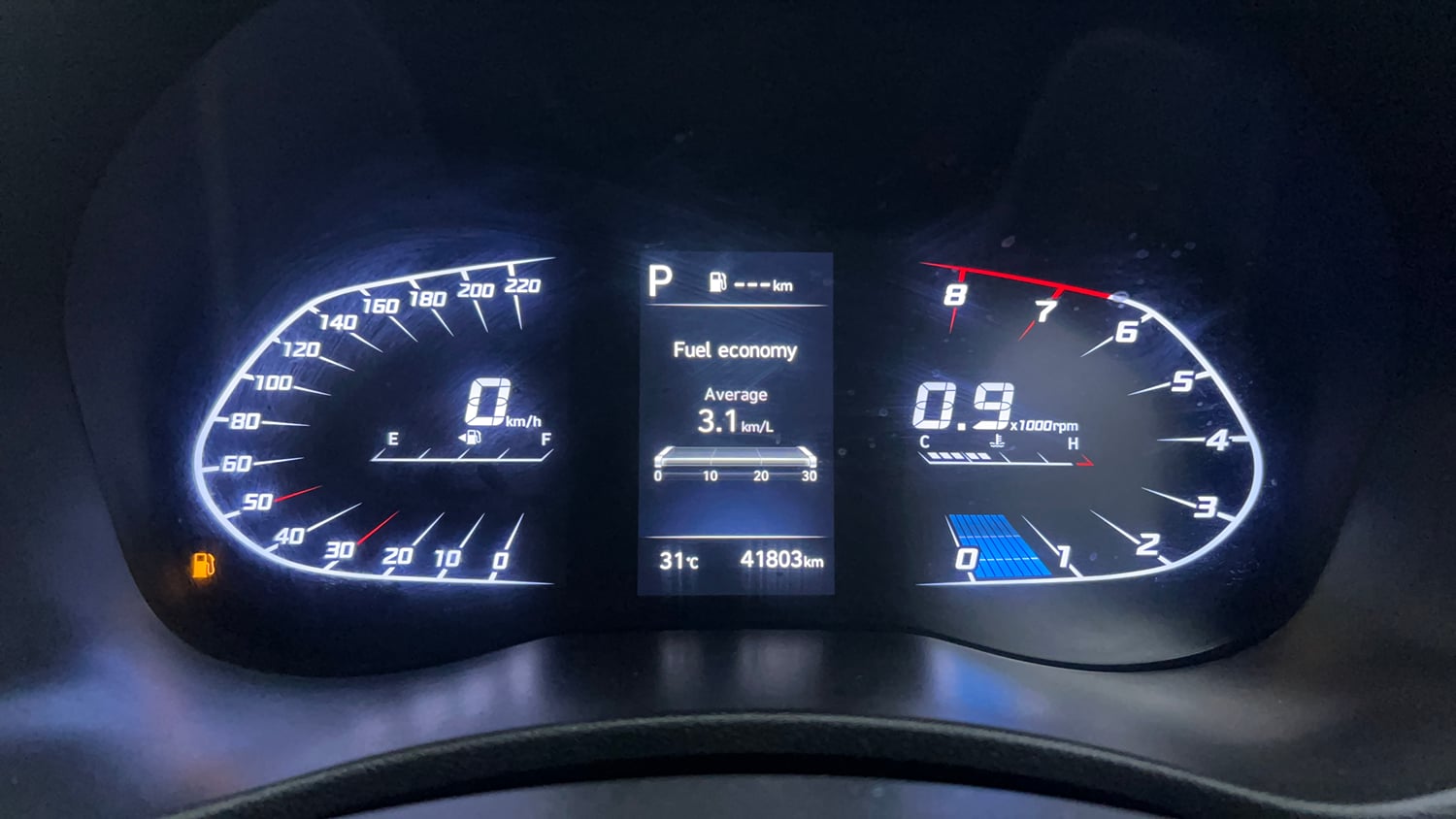 Used 2022 Hyundai Verna SX (O) 1.0 Turbo DCT Petrol Automatic interior CLUSTERMETER VIEW