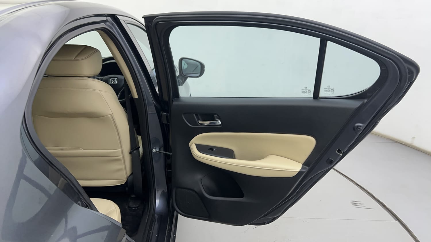 Used 2023 Honda City ZX CVT Petrol Petrol Automatic interior RIGHT REAR DOOR OPEN VIEW