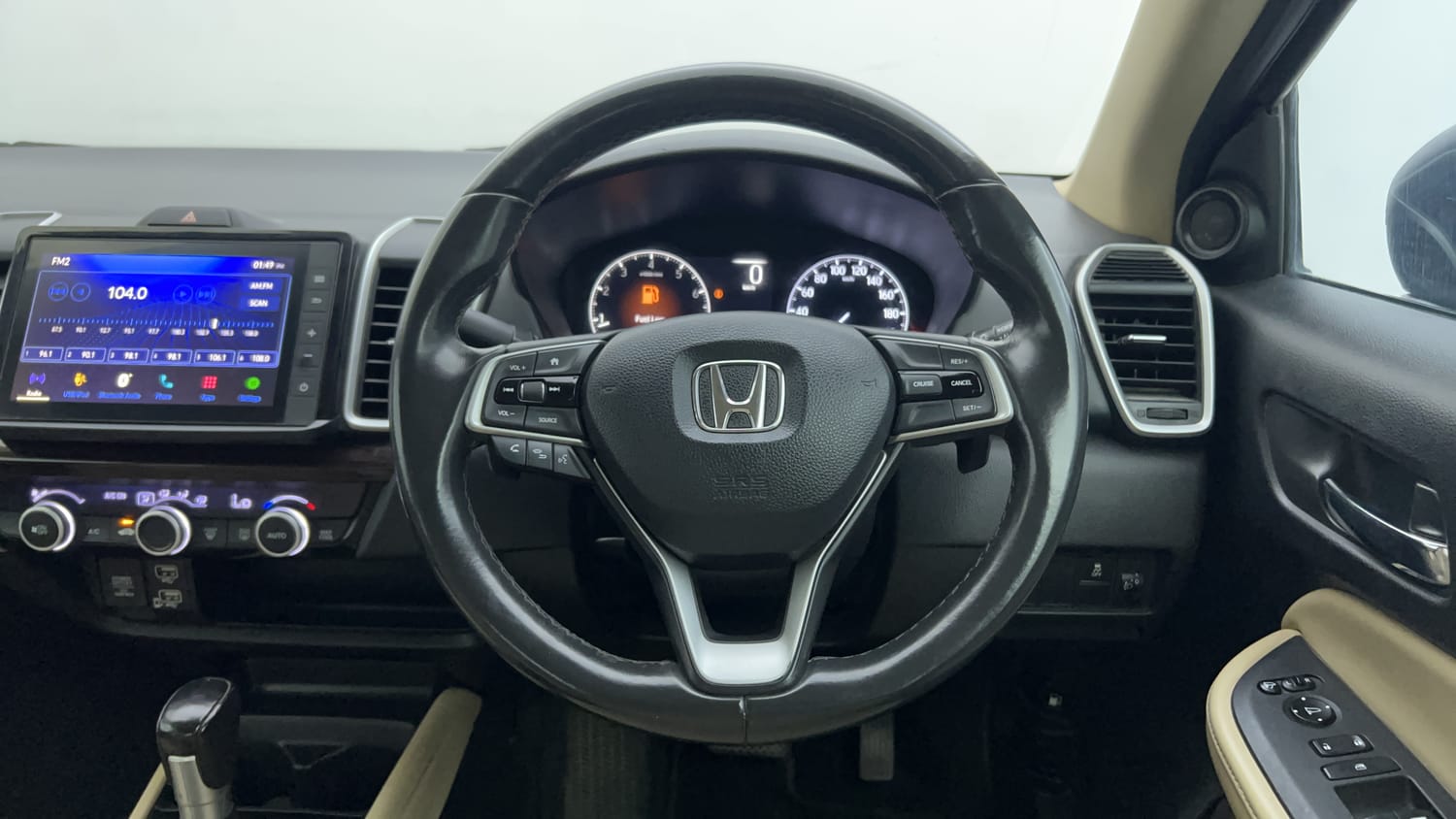 Used 2023 Honda City ZX CVT Petrol Petrol Automatic interior STEERING VIEW
