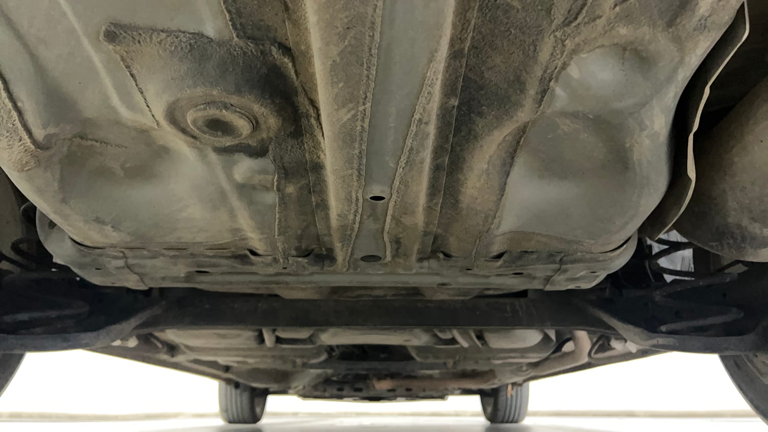 Used 2023 Honda City ZX CVT Petrol Petrol Automatic extra REAR UNDERBODY VIEW (TAKEN FROM REAR)