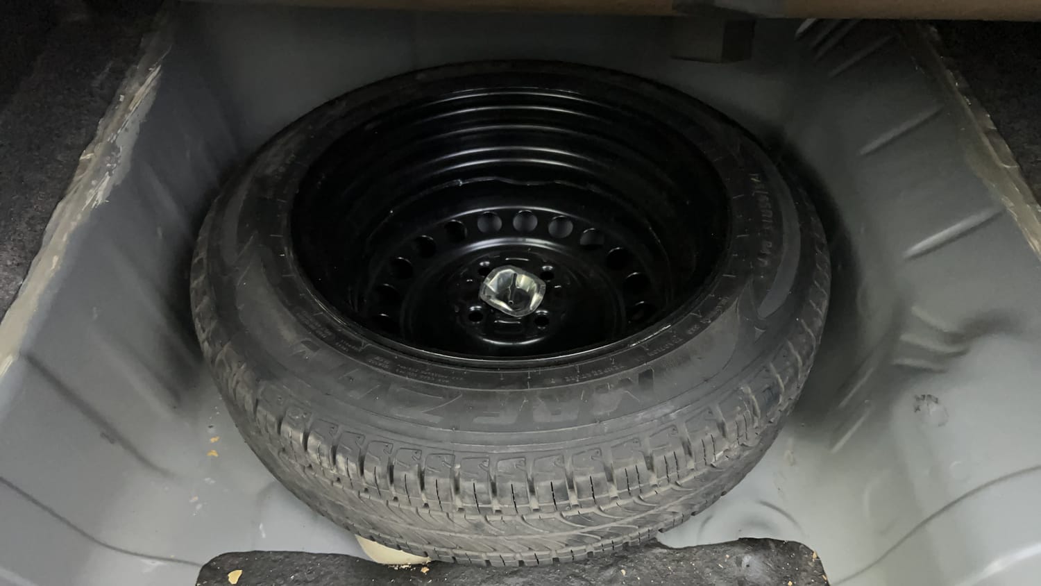 Used 2023 Honda City ZX CVT Petrol Petrol Automatic tyres SPARE TYRE VIEW