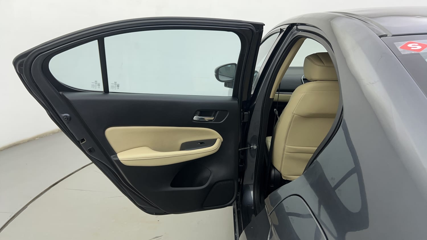 Used 2023 Honda City ZX CVT Petrol Petrol Automatic interior LEFT REAR DOOR OPEN VIEW