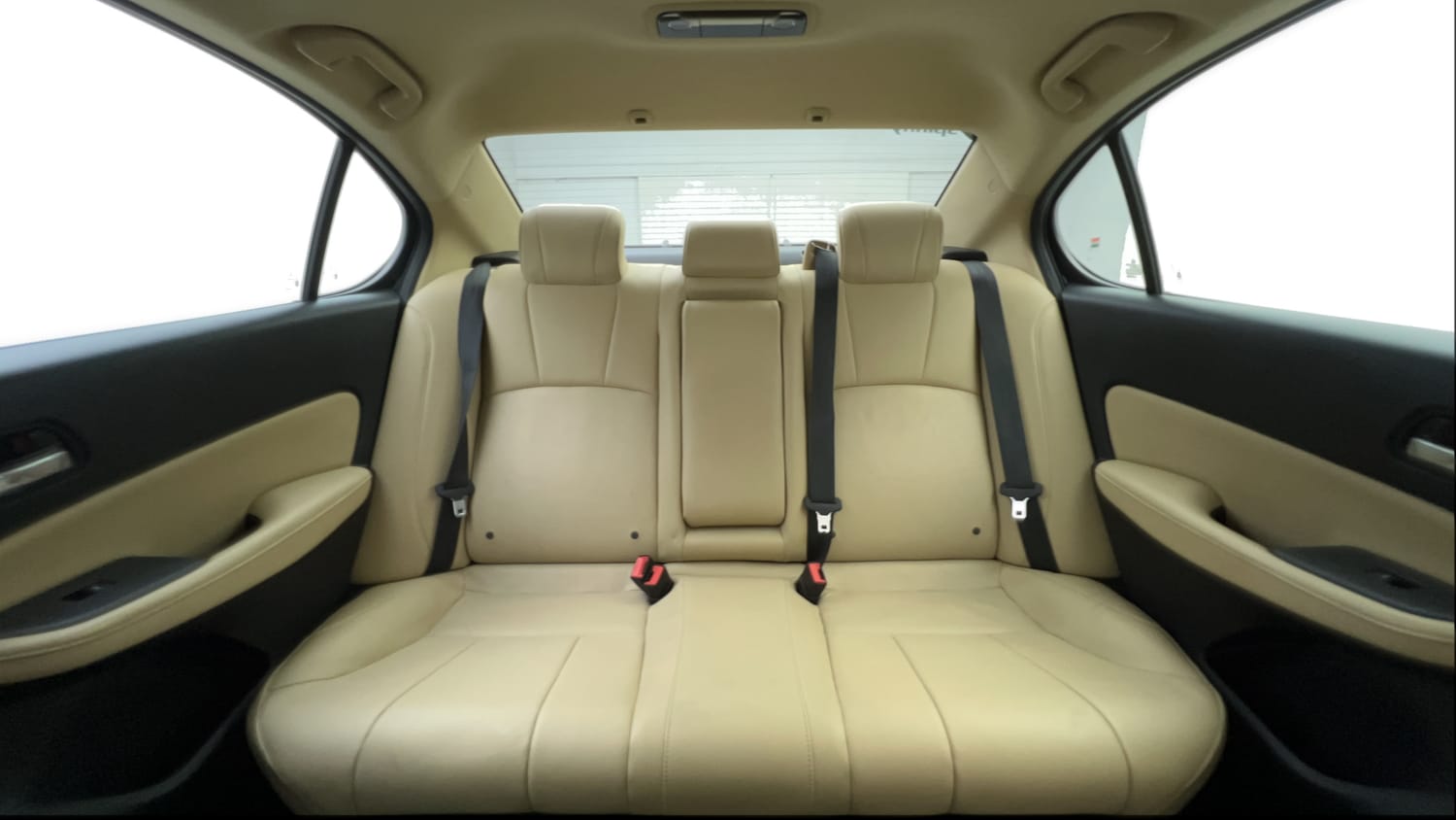 Used 2023 Honda City ZX CVT Petrol Petrol Automatic interior REAR SEAT CONDITION VIEW