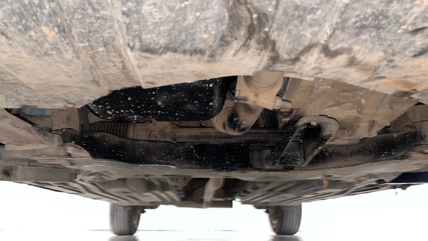 Used 2019 maruti-suzuki Vitara Brezza ZDi AGS Diesel Automatic extra FRONT LEFT UNDERBODY VIEW