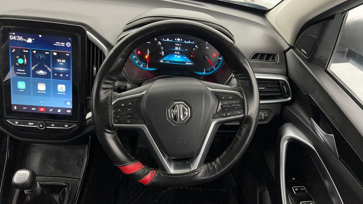 Used 2021 MG Motors Hector Sharp 2.0 Diesel Turbo MT Diesel Manual interior STEERING VIEW