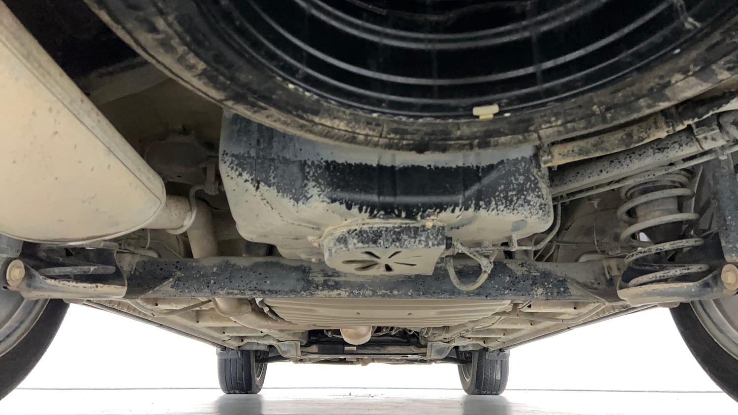 Used 2021 MG Motors Hector Sharp 2.0 Diesel Turbo MT Diesel Manual extra REAR UNDERBODY VIEW (TAKEN FROM REAR)