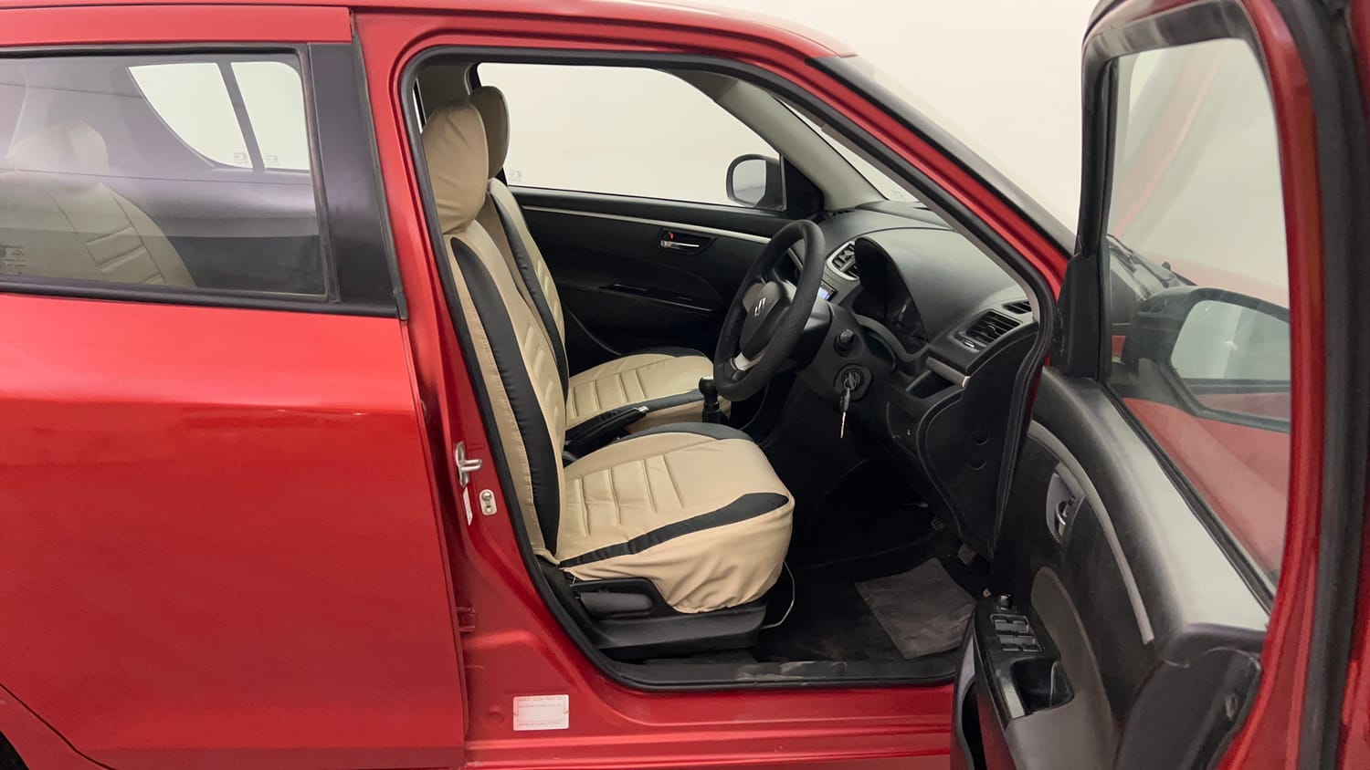 Used 2013 Maruti Suzuki Swift VXI Petrol Manual interior RIGHT SIDE FRONT DOOR CABIN VIEW