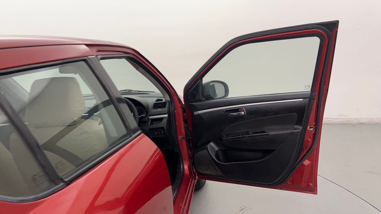 Used 2013 Maruti Suzuki Swift VXI Petrol Manual interior RIGHT FRONT DOOR OPEN VIEW