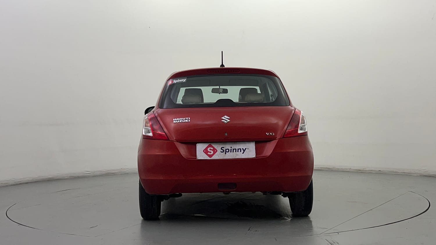 Used 2013 Maruti Suzuki Swift VXI Petrol Manual exterior BACK VIEW