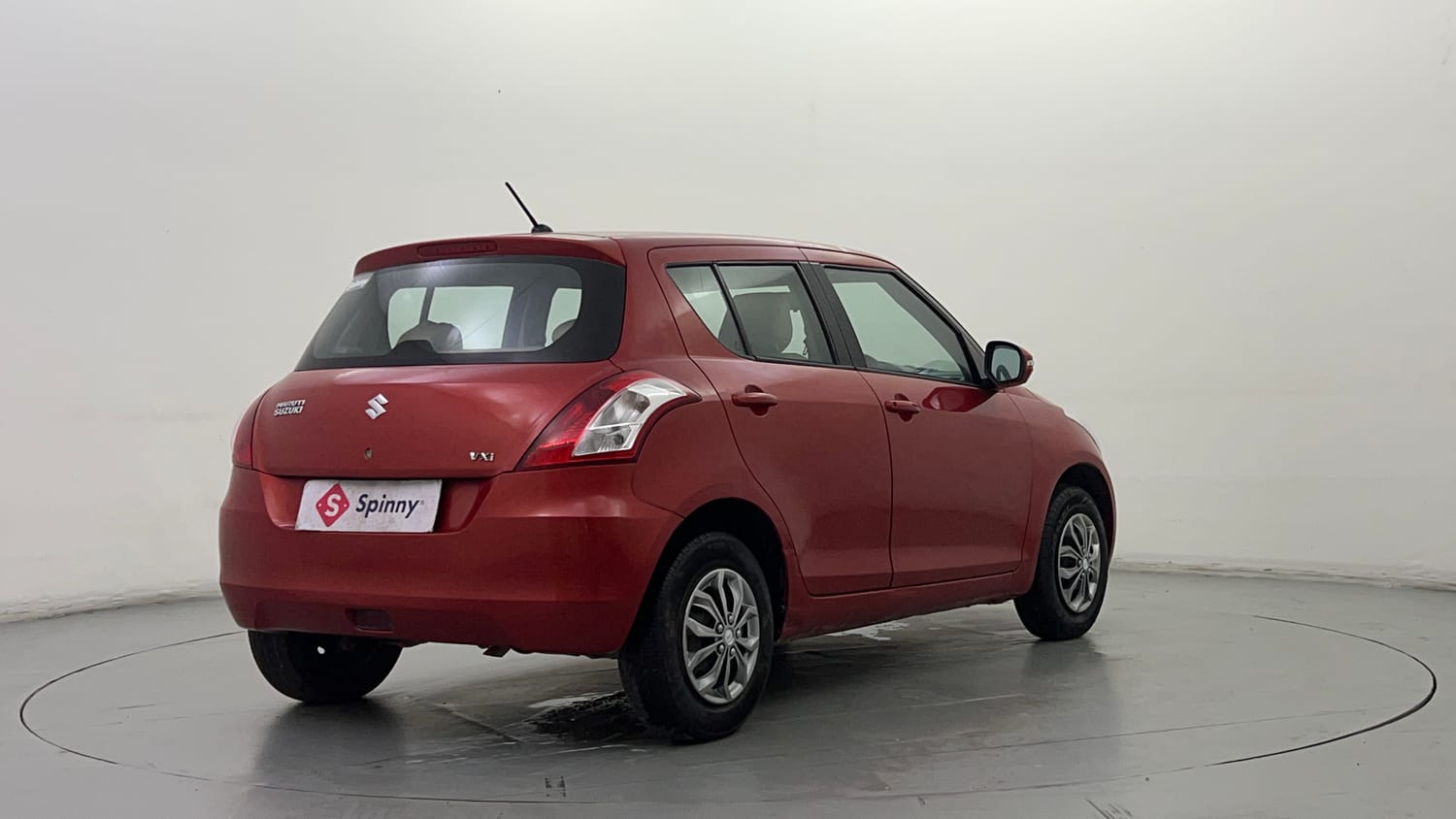 Used 2013 Maruti Suzuki Swift VXI Petrol Manual exterior RIGHT REAR CORNER VIEW