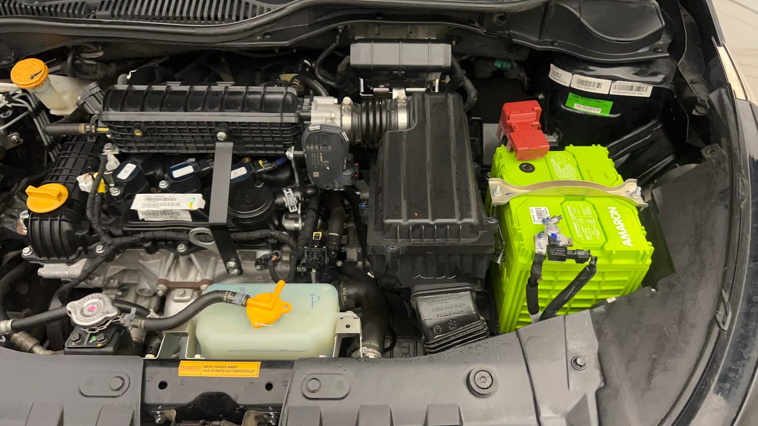 Used 2023 Tata Altroz XZA Plus Petrol Dark Edtion Petrol Automatic engine ENGINE LEFT SIDE VIEW