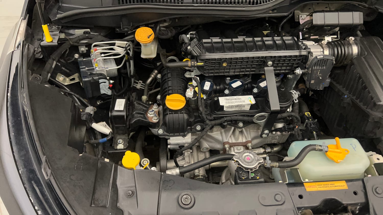 Used 2023 Tata Altroz XZA Plus Petrol Dark Edtion Petrol Automatic engine ENGINE RIGHT SIDE VIEW
