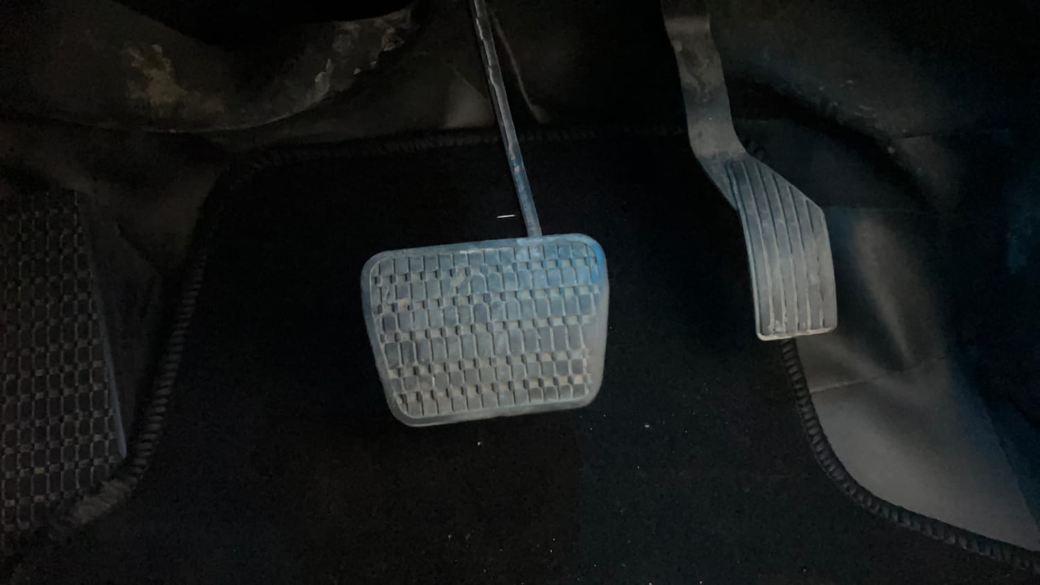 Used 2023 Tata Altroz XZA Plus Petrol Dark Edtion Petrol Automatic interior PEDALS VIEW