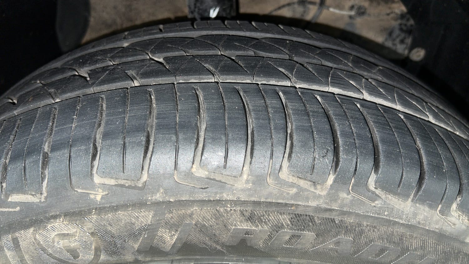 Used 2018 Maruti Suzuki Vitara Brezza [2016-2020] LDi Diesel Manual tyres RIGHT FRONT TYRE TREAD VIEW