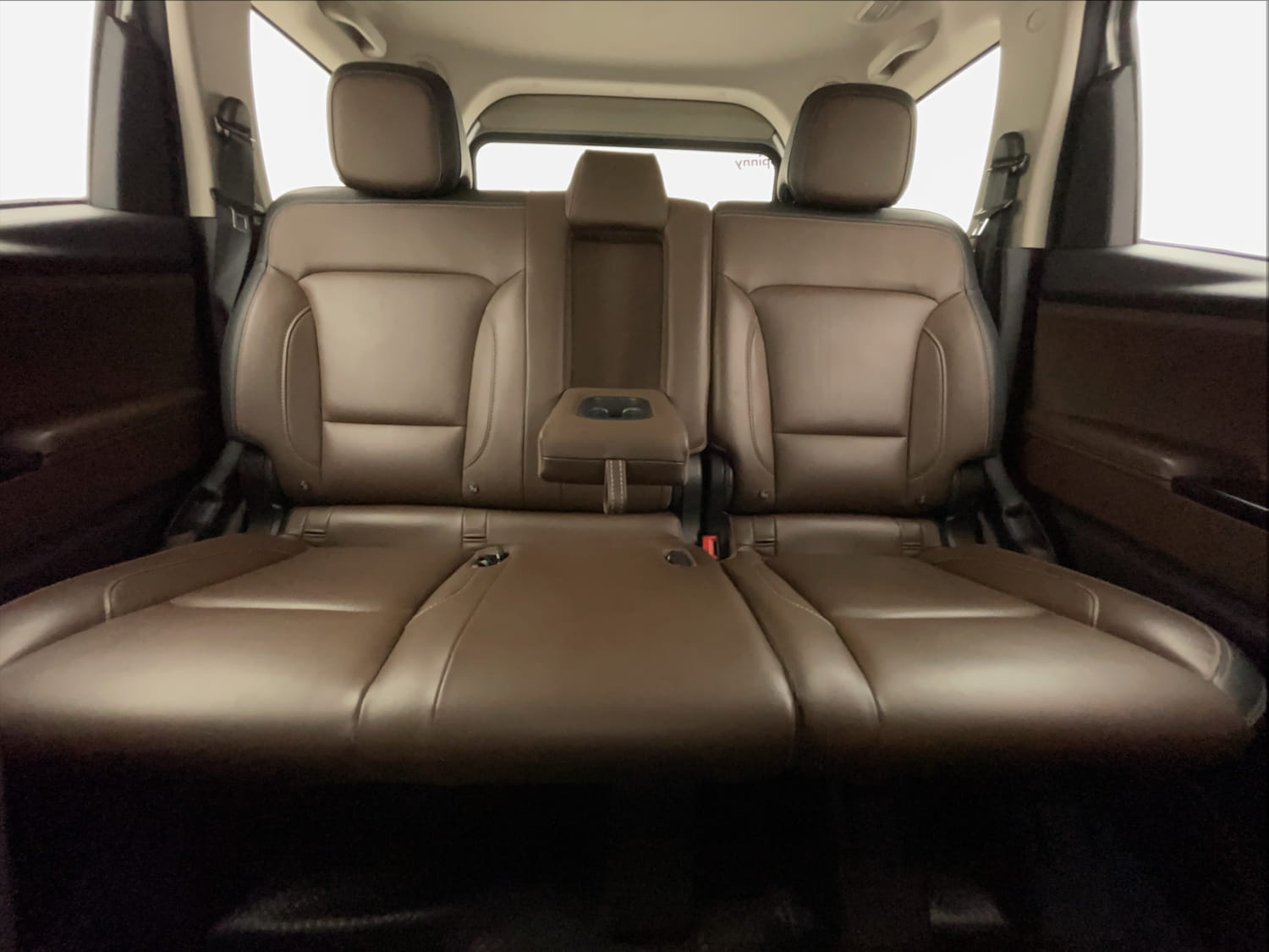 Used 2024 Mahindra Scorpio N Z8 L Diesel 7 STR Diesel Manual interior REAR SEAT CONDITION VIEW