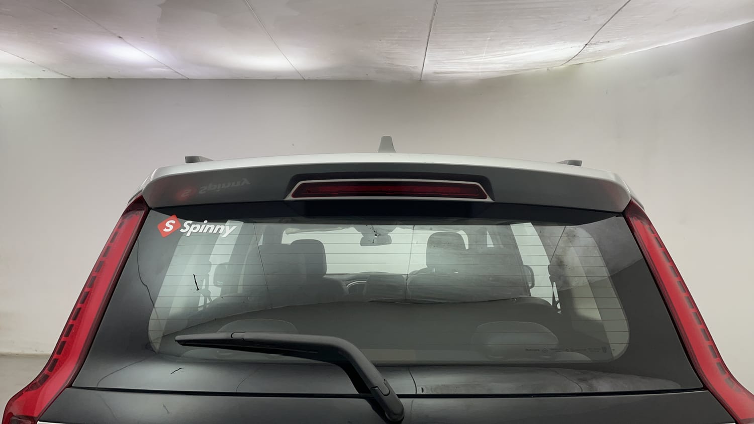 Used 2024 Mahindra Scorpio N Z8 L Diesel 7 STR Diesel Manual exterior BACK WINDSHIELD VIEW