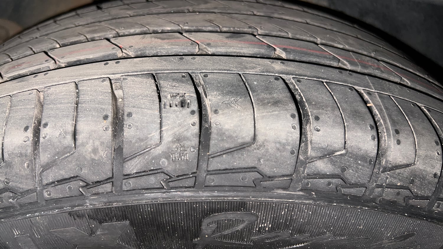 Used 2021 Hyundai Creta SX OPT Turbo DCT Petrol Petrol Automatic tyres RIGHT REAR TYRE TREAD VIEW