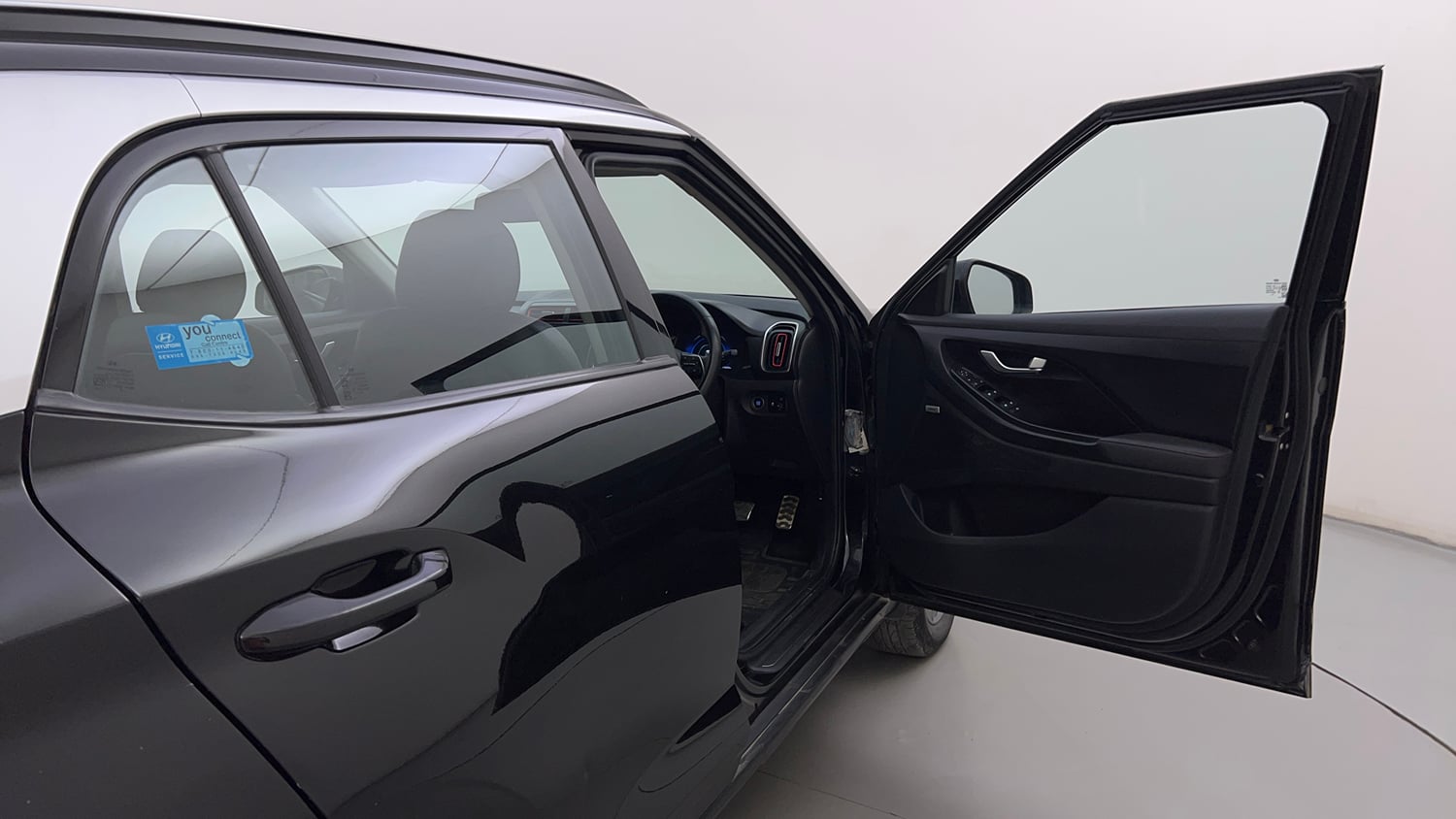 Used 2021 Hyundai Creta SX OPT Turbo DCT Petrol Petrol Automatic interior RIGHT FRONT DOOR OPEN VIEW