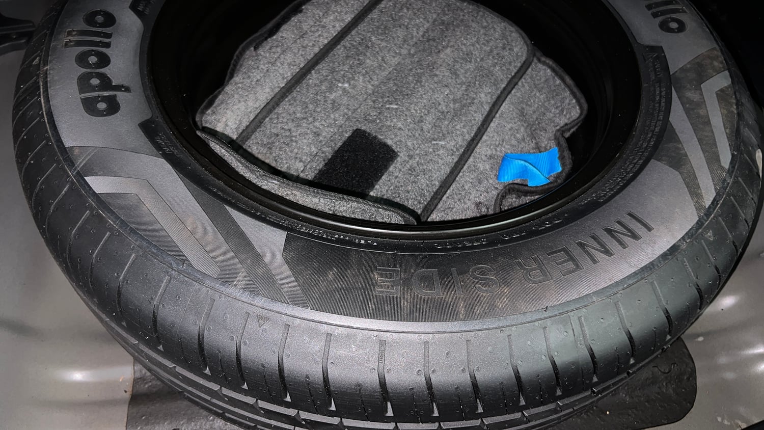 Used 2021 Hyundai Creta SX OPT Turbo DCT Petrol Petrol Automatic tyres SPARE TYRE VIEW