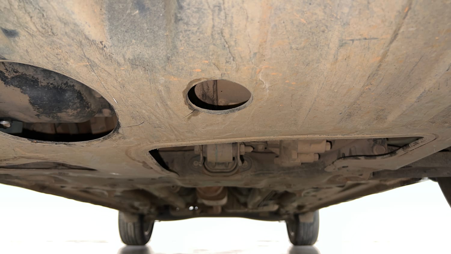 Used 2021 Hyundai Creta SX OPT Turbo DCT Petrol Petrol Automatic extra FRONT LEFT UNDERBODY VIEW