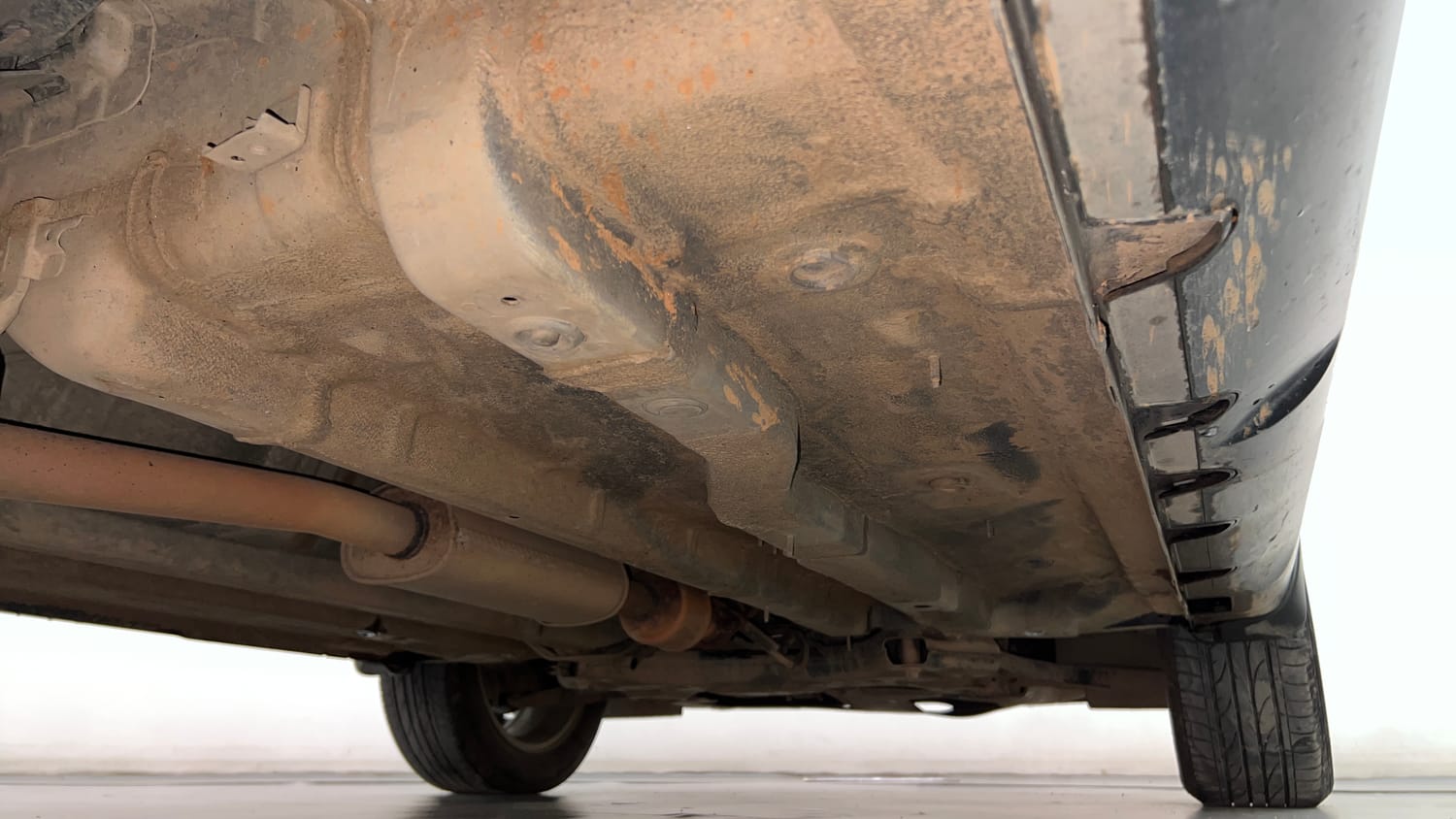 Used 2021 Hyundai Creta SX OPT Turbo DCT Petrol Petrol Automatic extra REAR RIGHT UNDERBODY VIEW