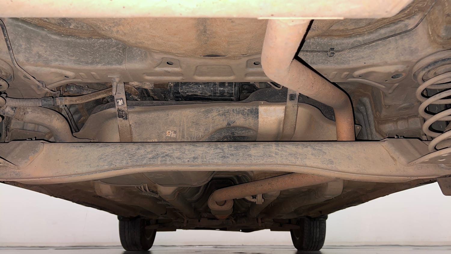 Used 2021 Hyundai Creta SX OPT Turbo DCT Petrol Petrol Automatic extra REAR UNDERBODY VIEW (TAKEN FROM REAR)