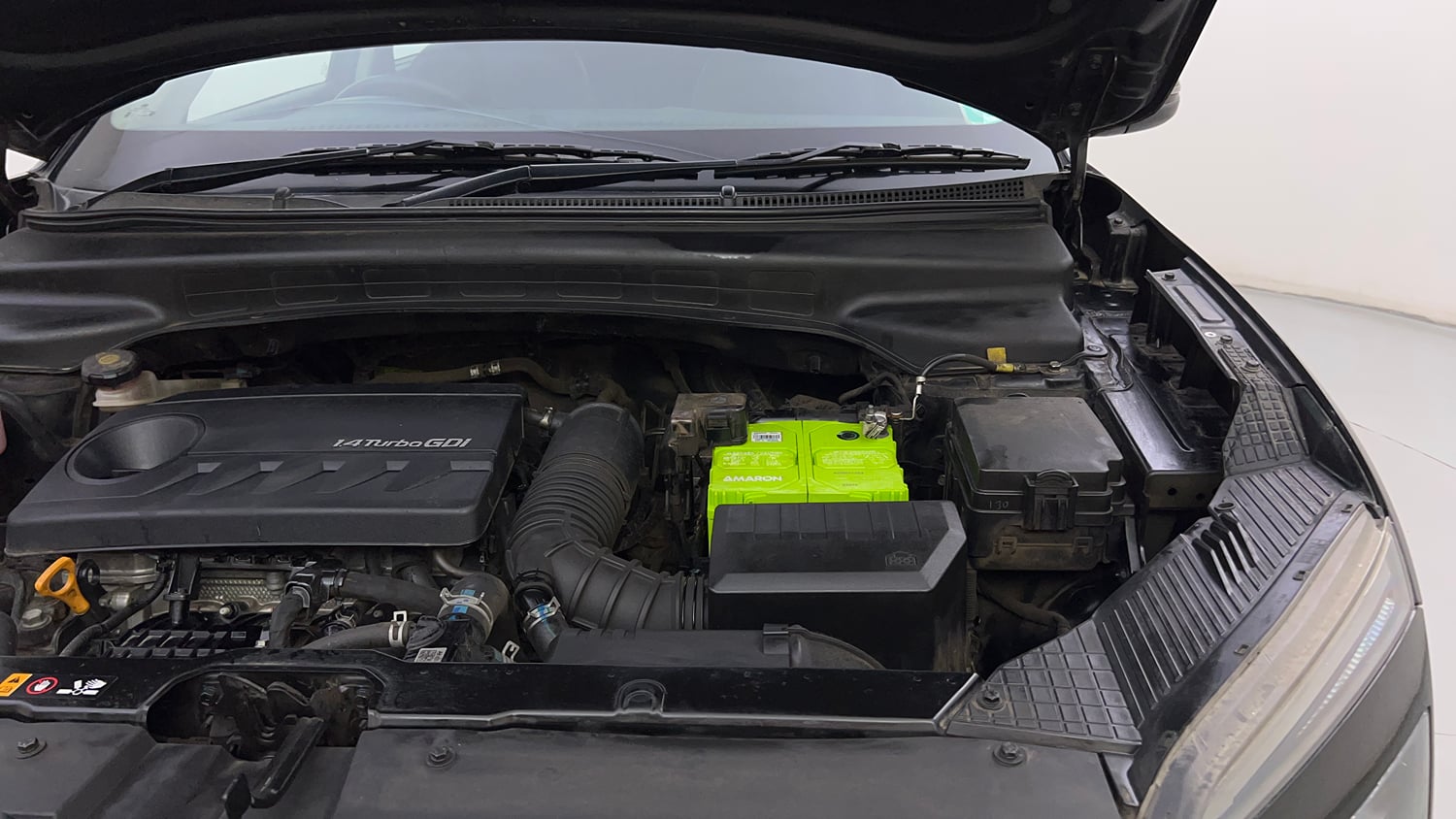 Used 2021 Hyundai Creta SX OPT Turbo DCT Petrol Petrol Automatic engine ENGINE LEFT SIDE HINGE & APRON VIEW