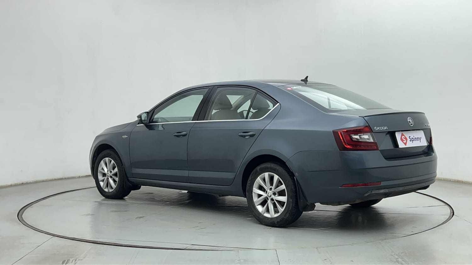 Used 2018 Skoda Octavia 1.8 TSI AT L K Petrol Automatic exterior LEFT REAR CORNER VIEW