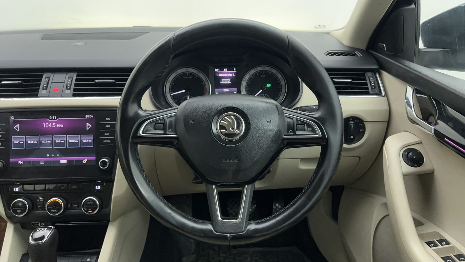 Used 2018 Skoda Octavia 1.8 TSI AT L K Petrol Automatic interior STEERING VIEW