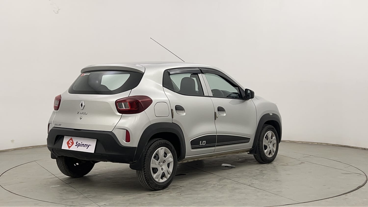 Used 2024 Renault Kwid RXL(O) 1.0 Petrol MT SCE Petrol Manual exterior RIGHT REAR CORNER VIEW