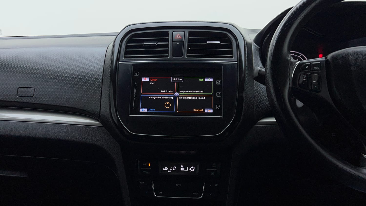 Used 2020 Maruti Suzuki Vitara Brezza ZDI Plus  Dual Tone Diesel Manual interior MUSIC SYSTEM & AC CONTROL VIEW