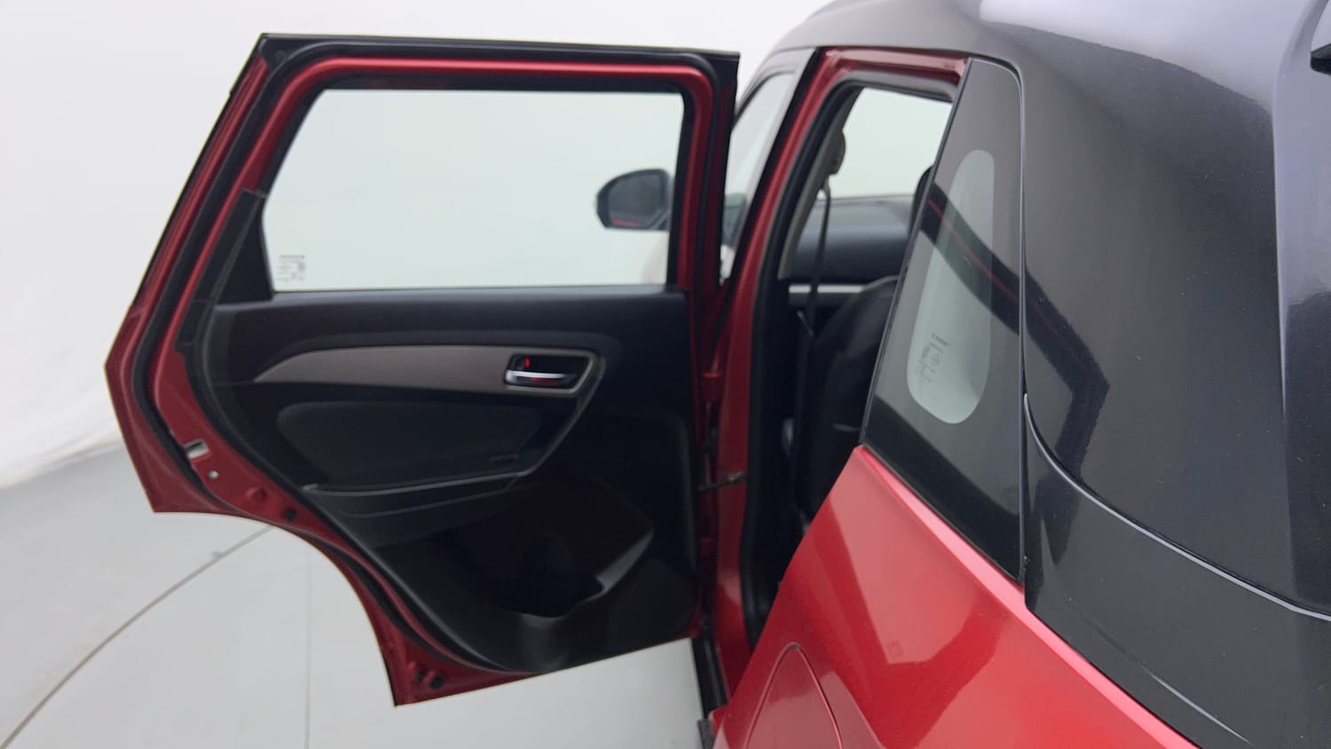 Used 2020 Maruti Suzuki Vitara Brezza ZDI Plus  Dual Tone Diesel Manual interior LEFT REAR DOOR OPEN VIEW