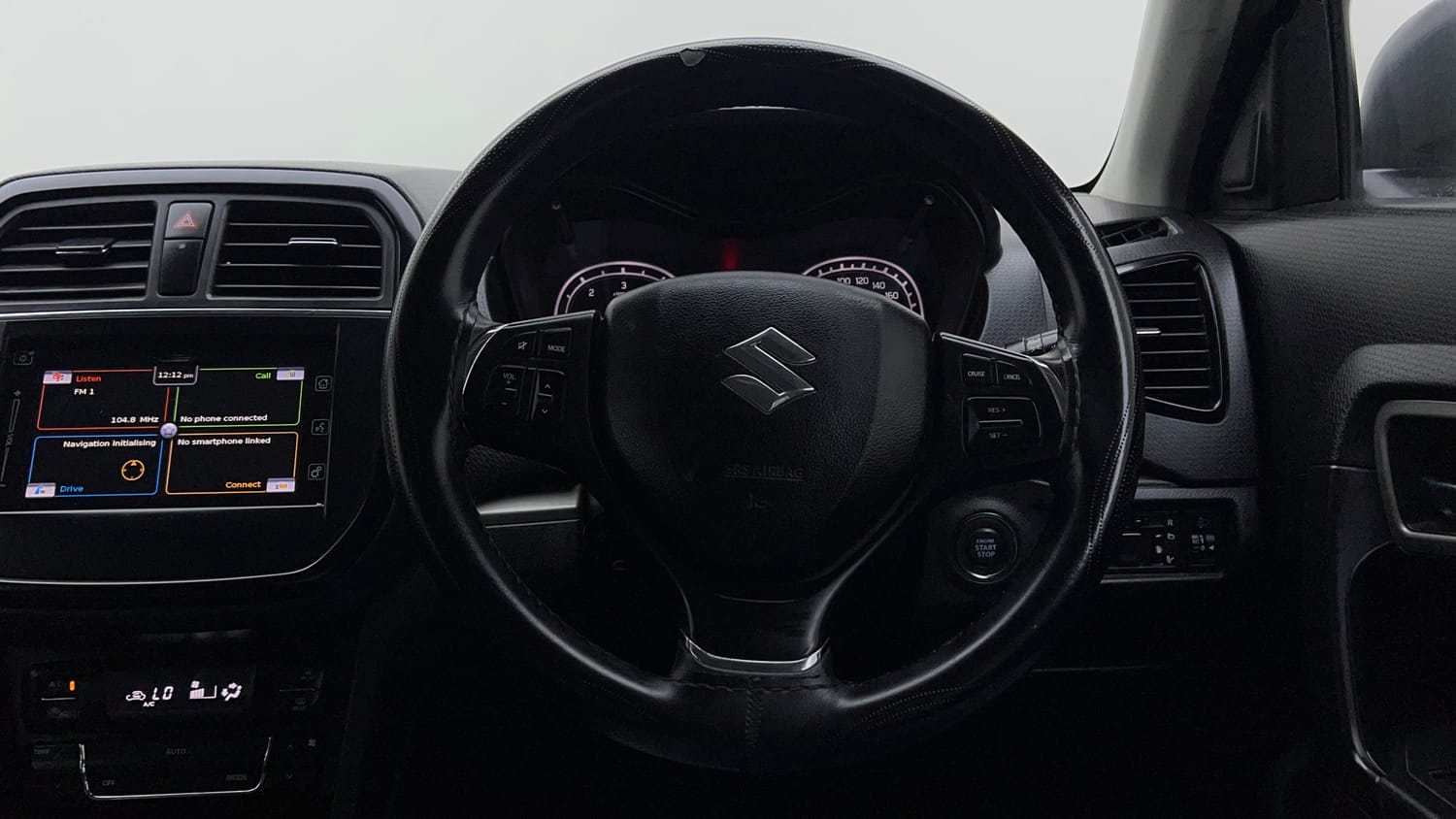 Used 2020 Maruti Suzuki Vitara Brezza ZDI Plus  Dual Tone Diesel Manual interior STEERING VIEW