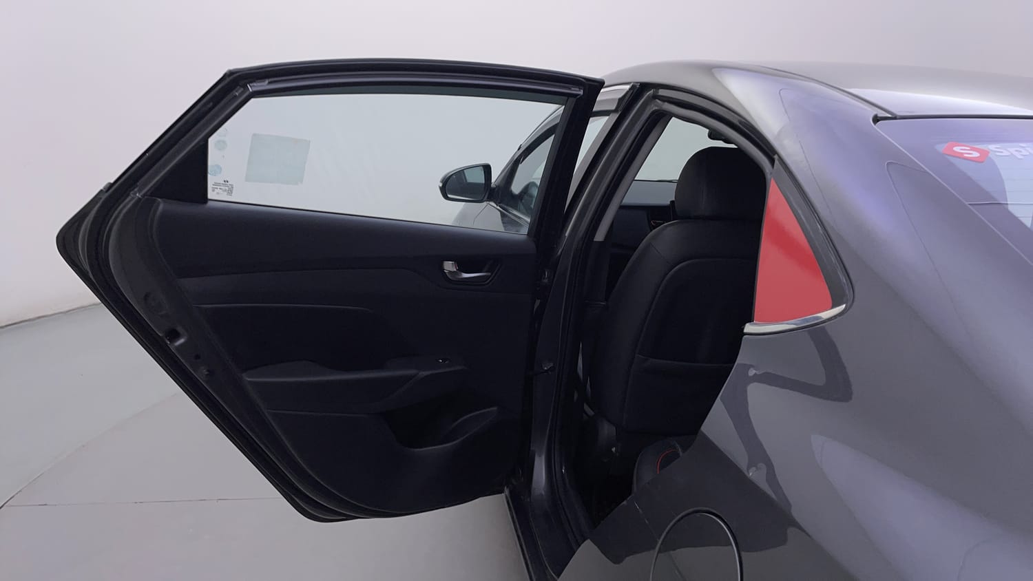 Used 2021 Hyundai Verna SX (O) 1.0 Turbo DCT Petrol Automatic interior LEFT REAR DOOR OPEN VIEW
