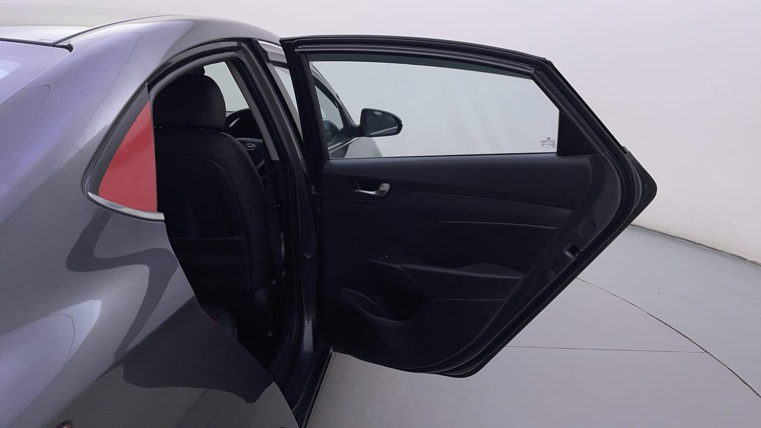 Used 2021 Hyundai Verna SX (O) 1.0 Turbo DCT Petrol Automatic interior RIGHT REAR DOOR OPEN VIEW