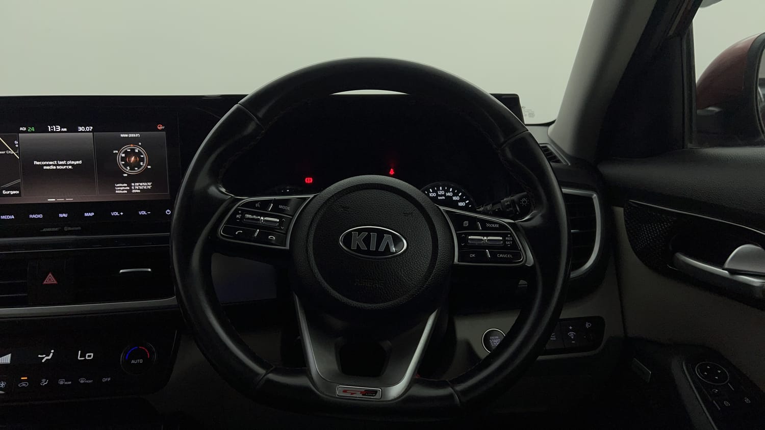 Used 2020 Kia Seltos GTX Plus AT D Diesel Automatic interior STEERING VIEW