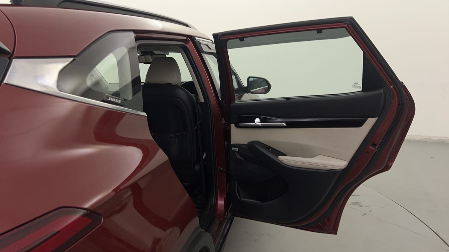Used 2020 Kia Seltos GTX Plus AT D Diesel Automatic interior RIGHT REAR DOOR OPEN VIEW