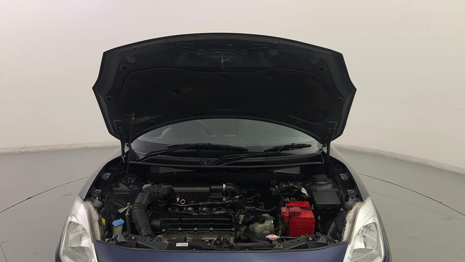 Used 2018 Maruti Suzuki Swift VXi AMT Petrol Automatic engine ENGINE & BONNET OPEN FRONT VIEW