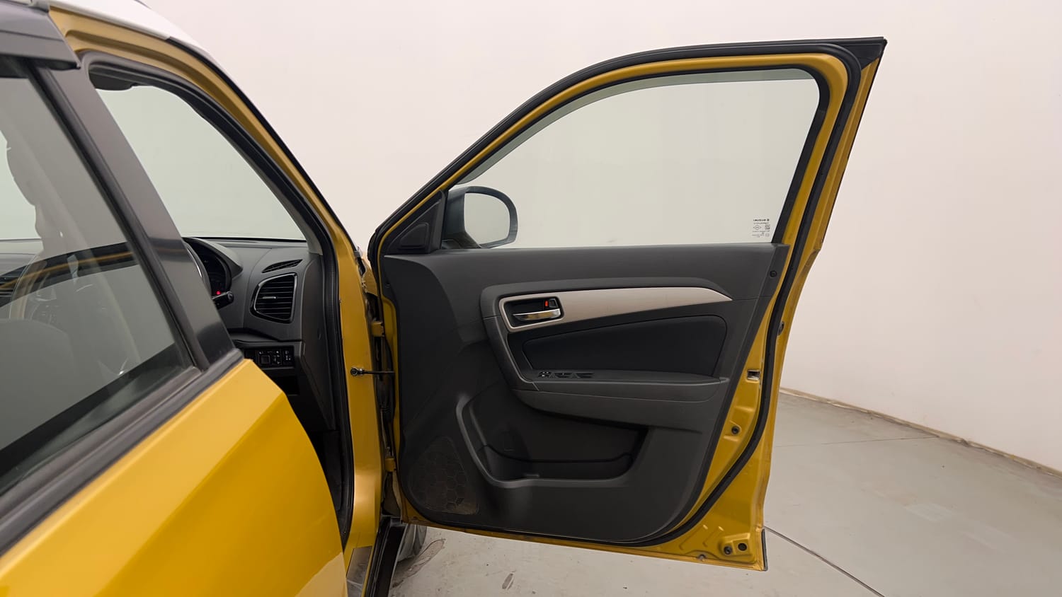 Used 2016 Maruti Suzuki Vitara Brezza ZDi+ Dual Tone Diesel Manual interior RIGHT FRONT DOOR OPEN VIEW