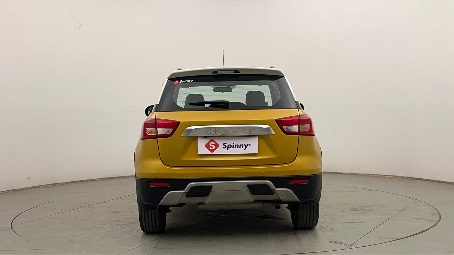 Used 2016 Maruti Suzuki Vitara Brezza ZDi+ Dual Tone Diesel Manual exterior BACK VIEW