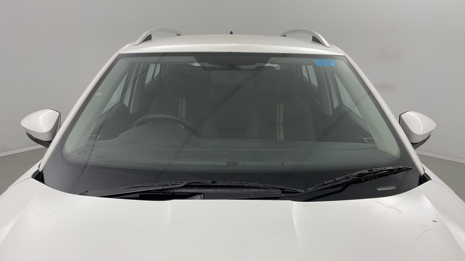 Used 2023 Skoda Kushaq Ambition 1.0L TSI MT Petrol Manual exterior FRONT WINDSHIELD VIEW