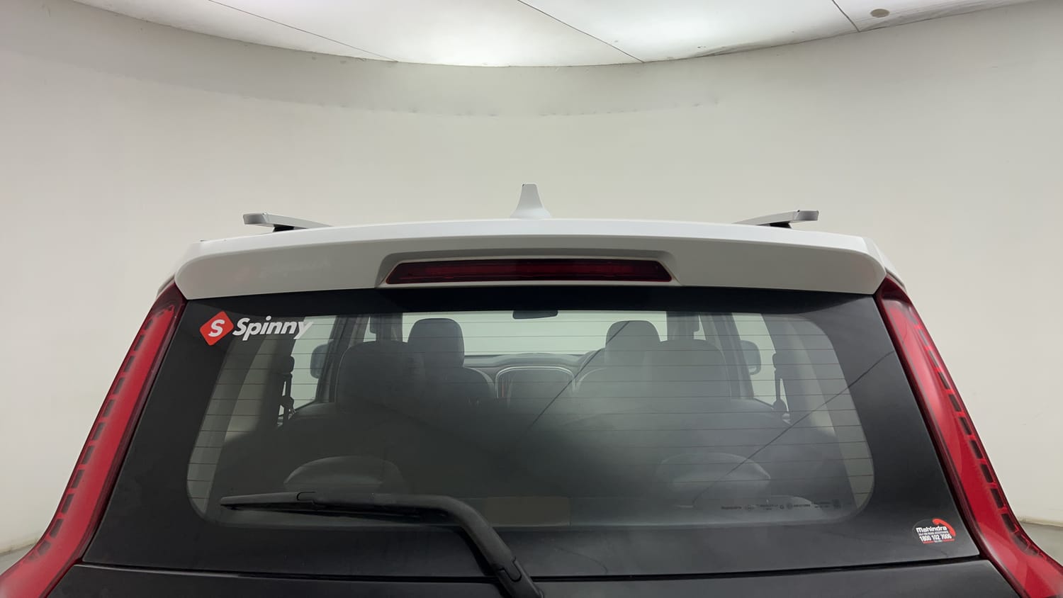 Used 2023 Mahindra Scorpio N Z8 L Diesel AT 4WD 7 STR Diesel Automatic exterior BACK WINDSHIELD VIEW