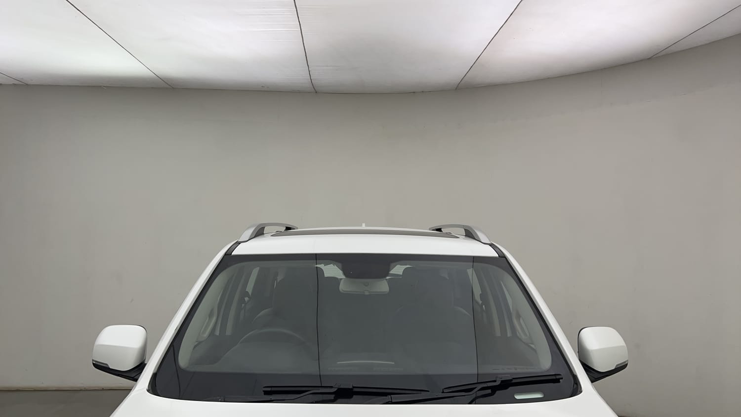Used 2023 Mahindra Scorpio N Z8 L Diesel AT 4WD 7 STR Diesel Automatic exterior FRONT WINDSHIELD VIEW