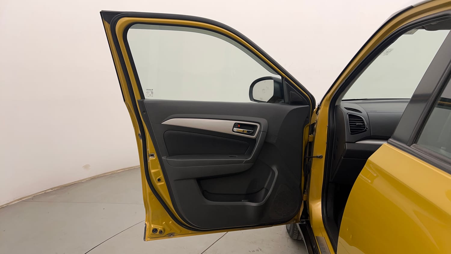 Used 2016 Maruti Suzuki Vitara Brezza ZDi+ Dual Tone Diesel Manual interior LEFT FRONT DOOR OPEN VIEW