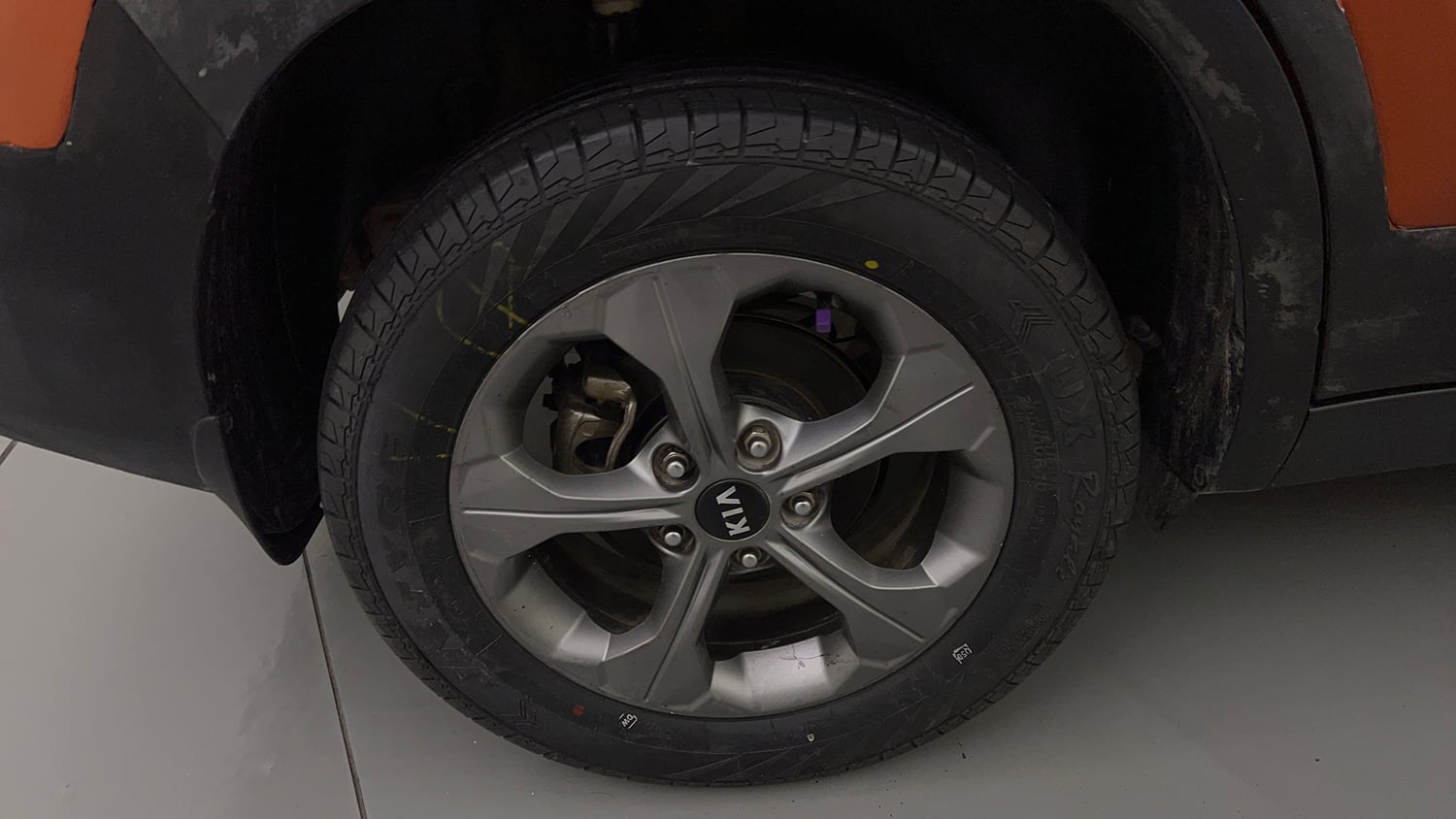 Used 2020 Kia Seltos HTK Plus D Diesel Manual tyres RIGHT REAR TYRE RIM VIEW