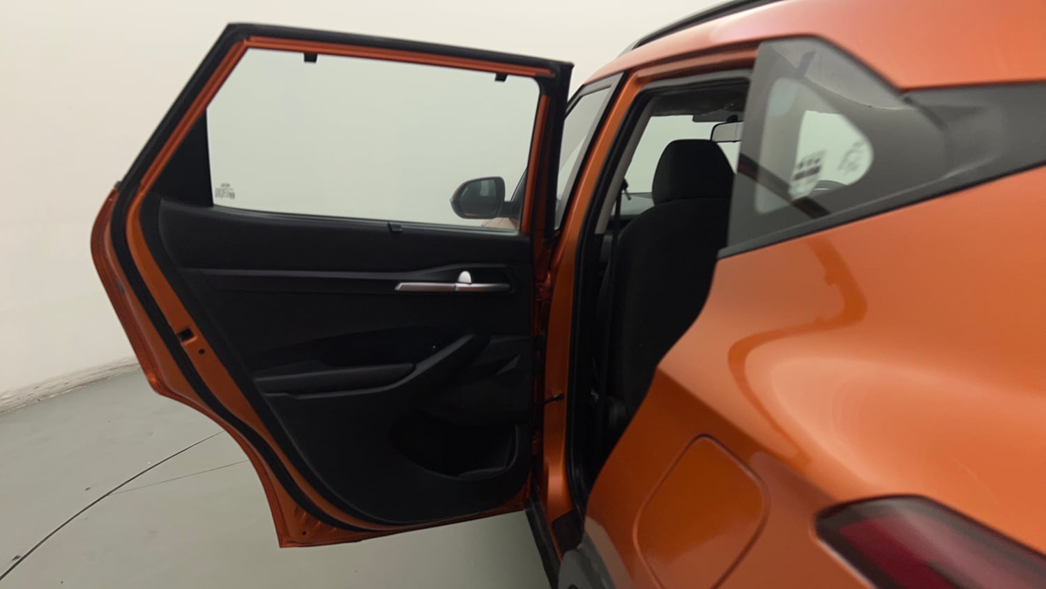 Used 2020 Kia Seltos HTK Plus D Diesel Manual interior LEFT REAR DOOR OPEN VIEW